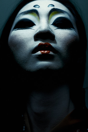 Dark, Miscellanea, Miscellaneous, Girl, Face, Makeup HD phone wallpaper