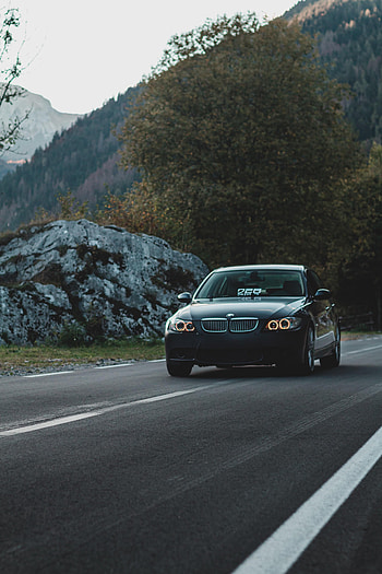 Bmw, Cars, Road, Markup, Car, Front View, Machine HD phone wallpaper