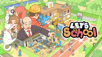 Let's School Key Art Banner, video game, Let's School HD wallpaper