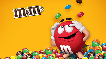MandM's, Vibrant , Colorful candy, Creative art HD wallpaper