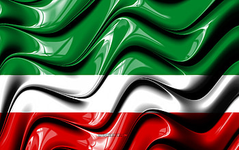 Florencia Flag, , Cities of Colombia, South America, Day of Florencia, Flag of Florencia, 3D art, Florencia, colombian cities, Florencia 3D flag, Colombia HD wallpaper