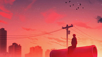 Miles In Between, artist, artwork, digital-art HD wallpaper