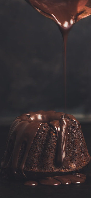 Creamy dessert, Tempting treat, Sweet indulgence, Irresistible delight HD phone wallpaper