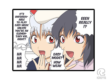 I feel offended, inaba tewi, mock, reisen udongein inaba, laugh, white hair, red eyes, black hair, rabbit ears HD wallpaper