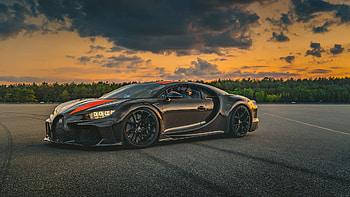 Bugatti Chiron, nitro, speed, race, cars HD wallpaper