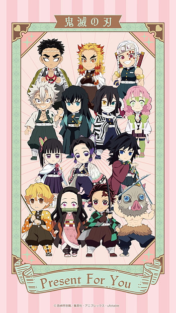 Demon Slayer Chibi, art, creative_arts HD phone wallpaper