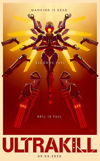 ULTRAKILL Game Robot Theme - Dynamic , video game, robot HD phone wallpaper