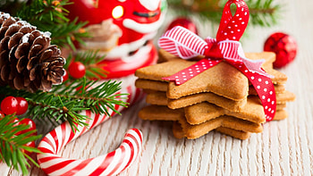 Christmas cookies , Christmas backgrounds HD wallpaper