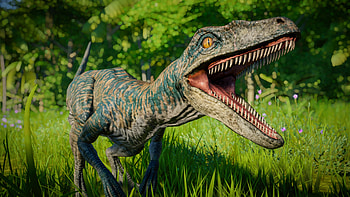 Jurassic World Evolution, Velociraptor HD wallpaper