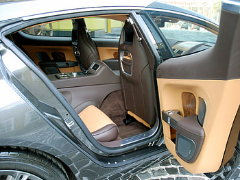 Interior, Aston Martin, Cars, Brown, Salon, 2011, Rapide HD wallpaper