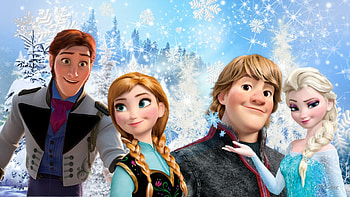 Frozen Characters, winter, Anna, Kristoff, cold, Disney, Frozen, movie, trees, Elsa, Olaf, Hans HD wallpaper