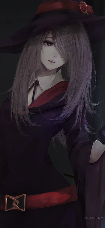 Sucy Manbavaran — LWA Long-Haired Witch , long hair, Anime HD phone wallpaper