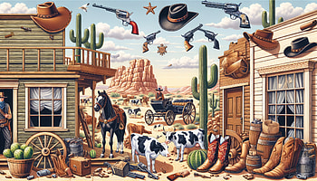 Wild West Adventure, western, wild west, cowboy, cattle, saloon HD wallpaper