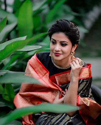 Shivada Nair, people_in_nature, lip HD phone wallpaper