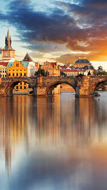 Prague's beauty, High resolution, , mobile, tablet HD phone wallpaper