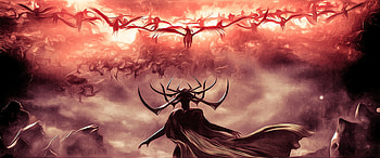 Hela, villain, Thor: Ragnarok, movie, art HD wallpaper