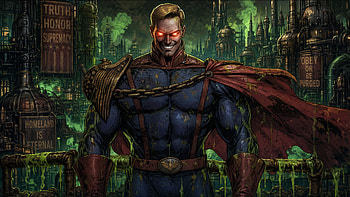 Homelander (The Boys), Superhero, Cape, Glowing Eyes HD wallpaper