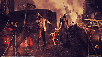 ... 8800 Zombie Apocalypse by namo,7 by 445578gfx HD wallpaper