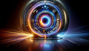 Sci-Fi Portal – Futuristic Gateway Background, Sci Fi, sci fi portal, portal, technology, energy HD wallpaper