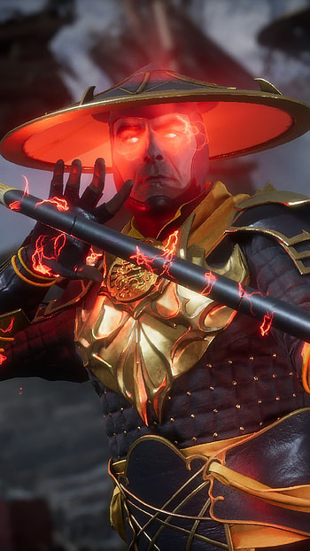 Mortal Kombat Raiden, Striking , Imposing figure, Dynamic artwork HD phone wallpaper