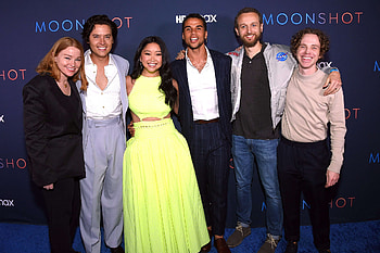 Cole Sprouse TV shows, Lana Condor, Moonshot premiere, Paris HD wallpaper