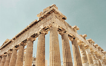 Athens, Parthenon, Ruins, Columns HD wallpaper
