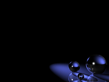 Only Little Blue..., blue, black, abstract, darl HD wallpaper