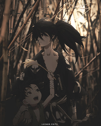 Dororo hyakkimaru, aesthetic, brown, anime HD phone wallpaper