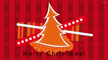 Merry Christmas, Christmas, Flakes, Snow, Tree, Merry HD wallpaper