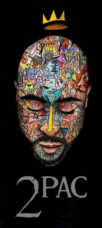 2pac, rap, art, tattoo, young g zy, west side, shakur, tupac HD phone wallpaper