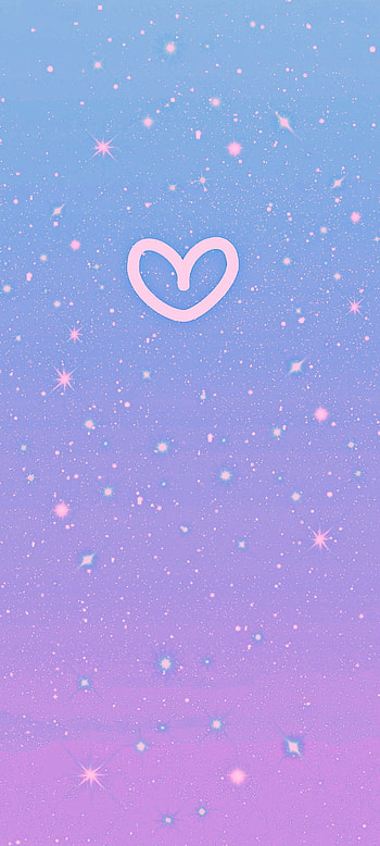 Pink Heart HD phone wallpaper