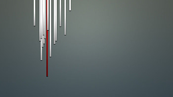 Kunst , White and red lines, Abstract art, Minimalist design HD wallpaper