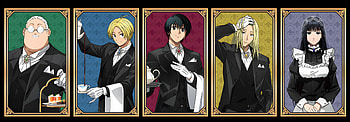 Sakamoto Days Anime : Stylish Trio in Classic Elegance, Anime, Sakamoto Days HD wallpaper
