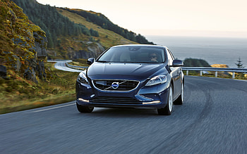 Volvo V40, , highway, 2015 cars, D4, front view, 2015 Volvo V40, Volvo HD wallpaper
