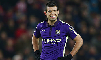 Stoke City vs Manchester City, Kun Aguero (Sergio Aguero) HD wallpaper