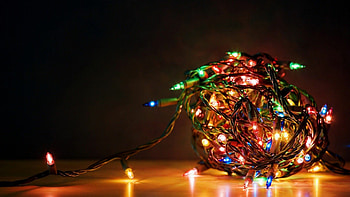 Fairy Lights, Festive illumination, Joyful colors, Magical atmosphere HD wallpaper
