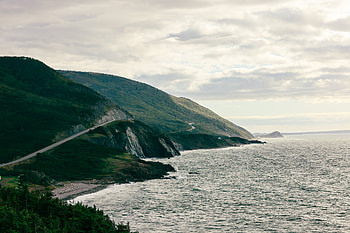 Cape Breton Island, Highlands, Powell's Travels, Gate HD wallpaper