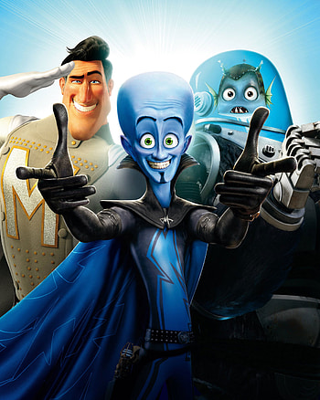 Megamind animated film, Superhero narrative, Action-comedy, Memorable characters HD phone wallpaper
