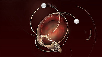 Abstract, Background, Circles, Shine, Light, Lines HD wallpaper
