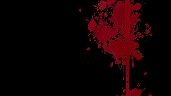 Subscription Library Blood splatter on black background HD wallpaper