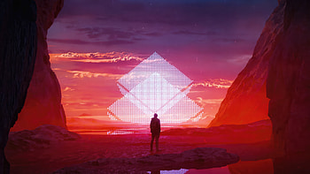 A Journey Beyond Lifes End, alone, artist, artwork, digital-art HD wallpaper