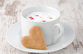 Coffee Cookie, Coffee, Cookie, Morning, drink HD wallpaper