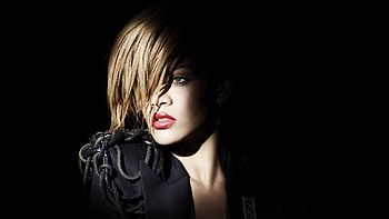 Rihanna, Black and white chic, Windows 10 , Celebrity charisma HD wallpaper
