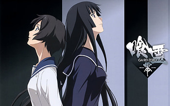 ga rei zero, yomi, black, isayama, pretty, kagura, cute, tsuchimiya, friends HD wallpaper