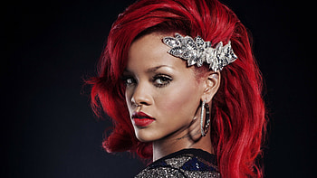 Rihanna, Singer , Red hair, Celeb fashion HD wallpaper
