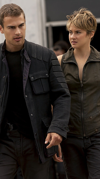 Four and Tris, Divergent movie, , Best movies HD phone wallpaper