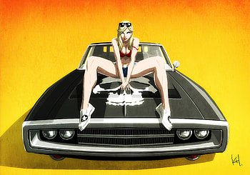 Im The Super Charger, artist, artwork, artstation HD wallpaper