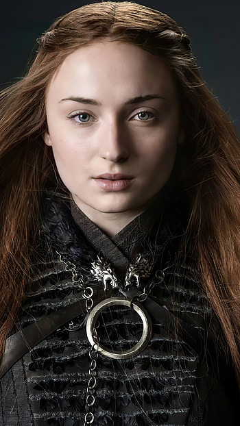 Sophie Turner, Sansa Stark, hoot, Game of Thrones HD phone wallpaper