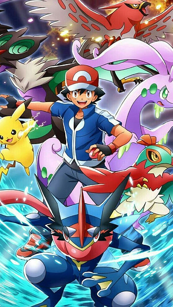 Ash, Pokemon GO HD phone wallpaper