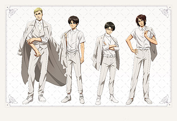 Attack on Titan Quad — Survey Corps Portrait, Anime, Attack on Titan HD wallpaper